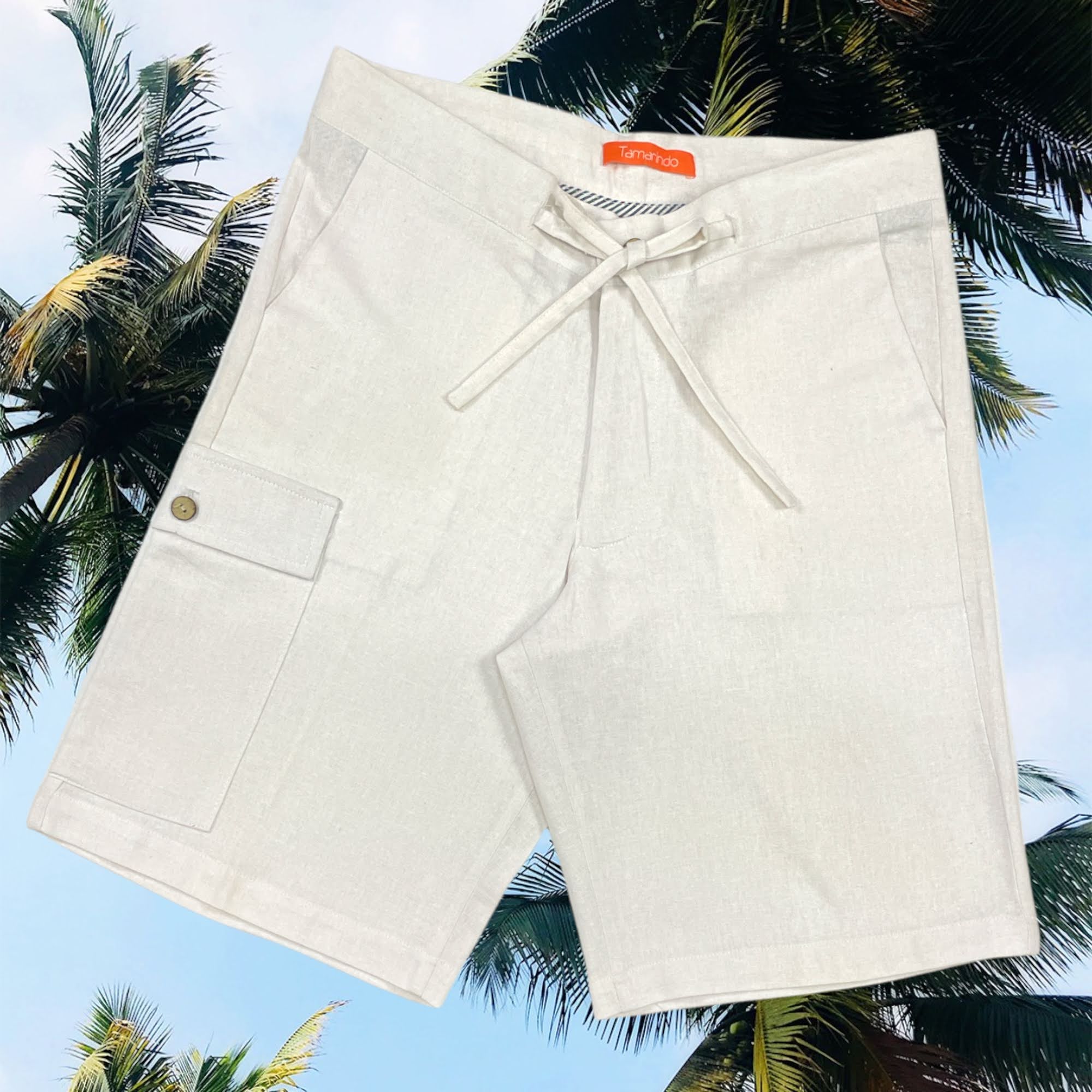 bermuda, pantalones, ropa de lino, tamarindo, casual wear, tropical wear