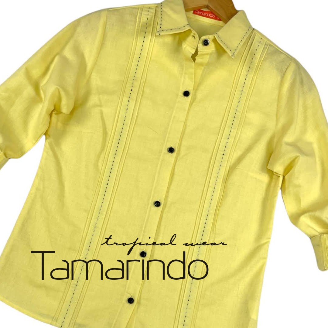 blusas, camisas, moda, ropa, lino, guyaberas, tamarindo, moda convenciones, uniformes hoteles,